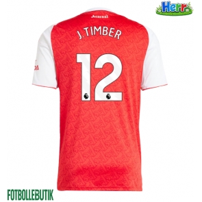 Arsenal Jurrien Timber #12 Hemmatröja 2025-26 Kortärmad